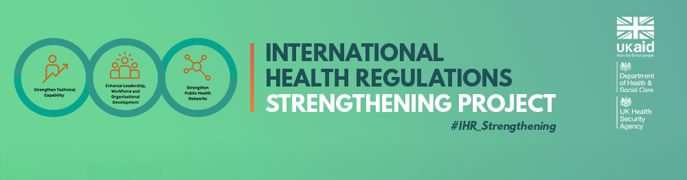 IHR Strengthening project banner. - GPIHR