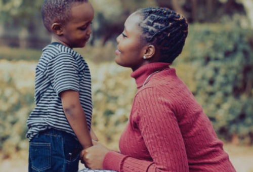 Boy and Mother