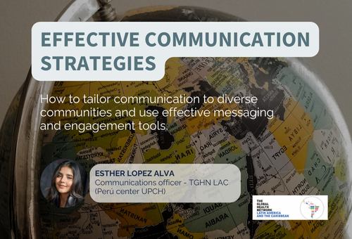 Presentación de Esther Lopez "EFFECTIVE COMMUNICATION STRATEGIES"
