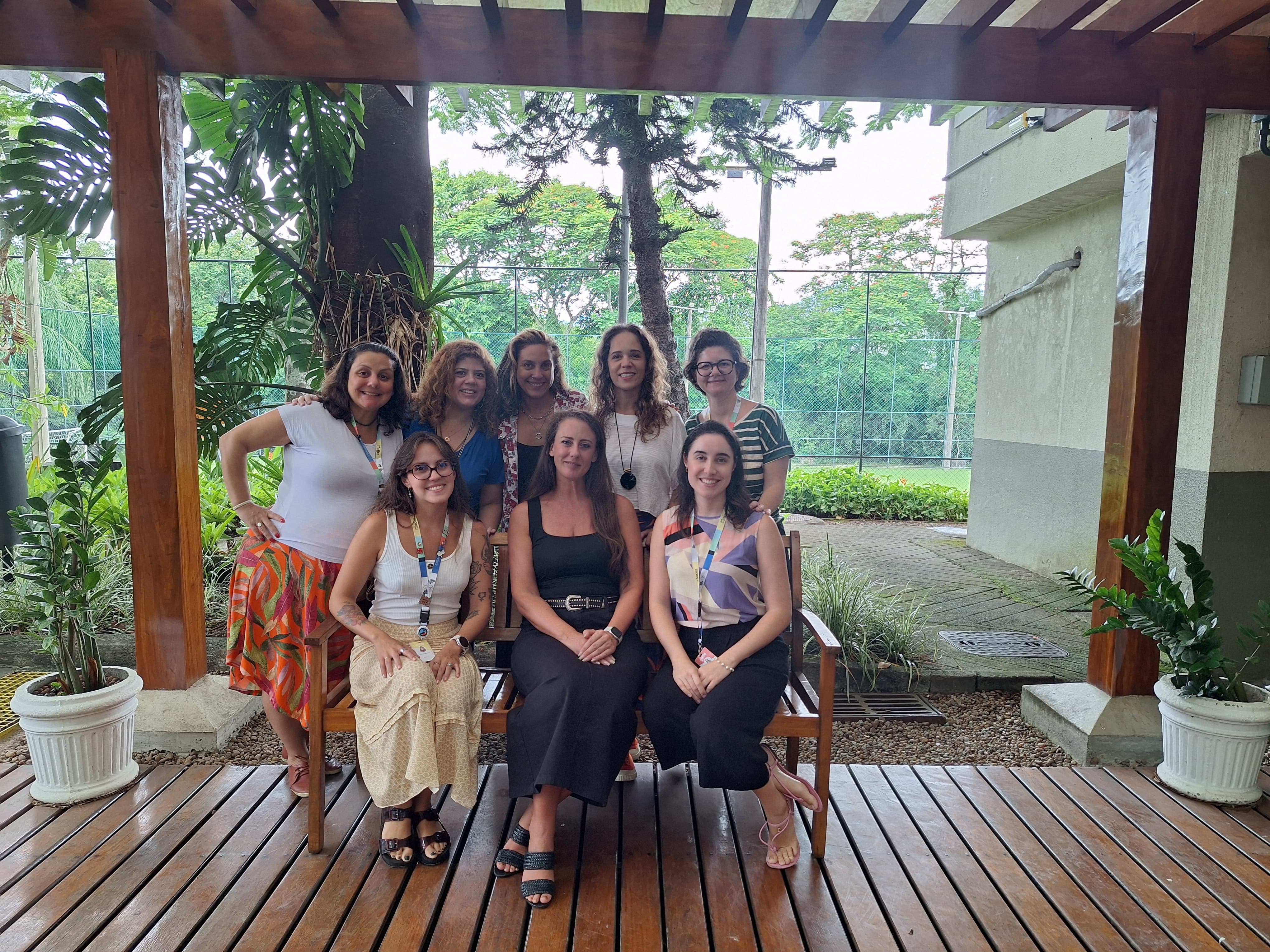 Meeting group poses for a photo at PROCC