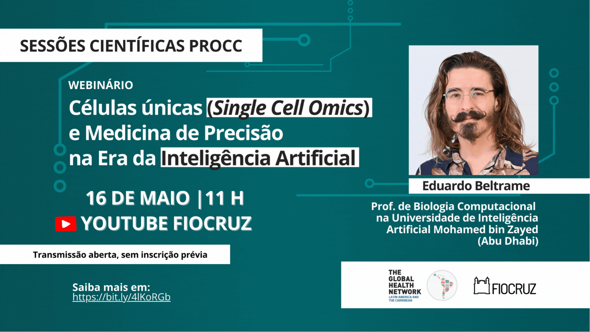 Card del webinario