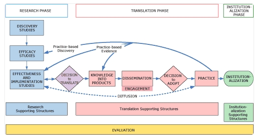 NCCDPHP Knowledge to Action Framework for Public Health.