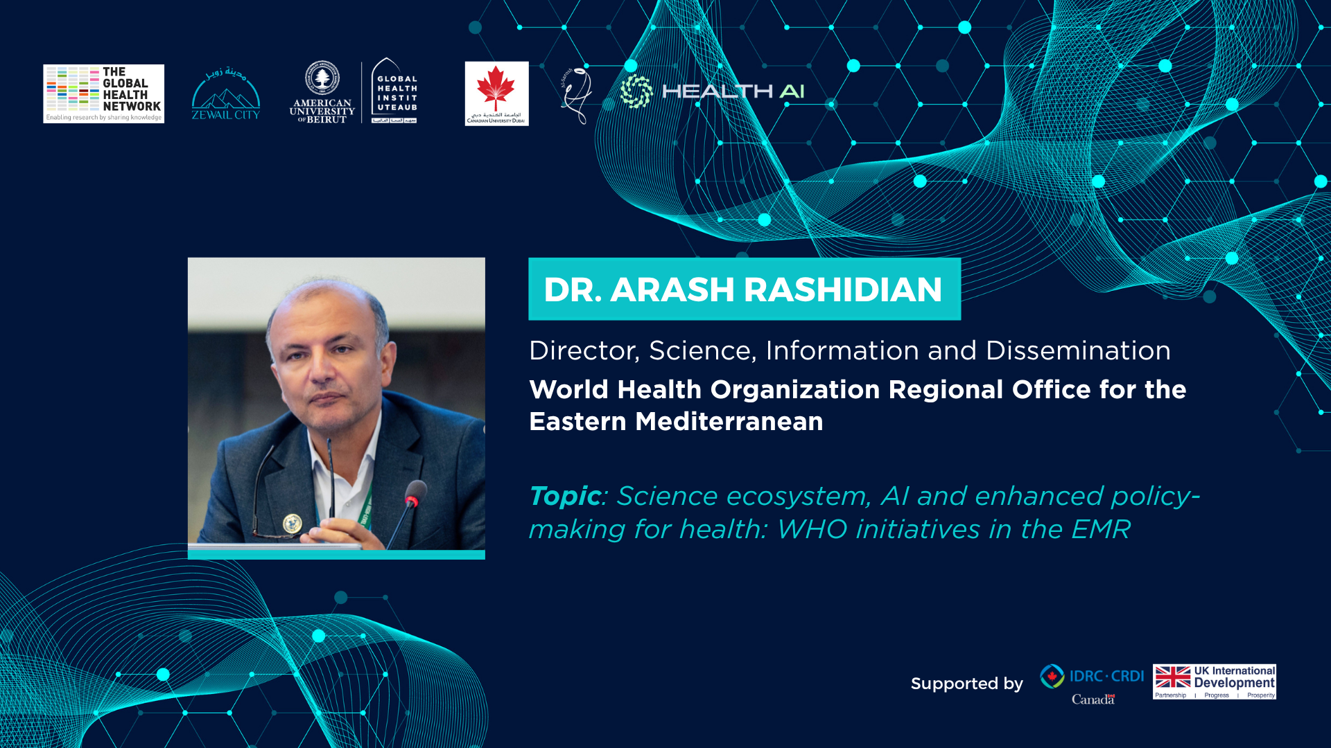 Dr Arash Rashidian