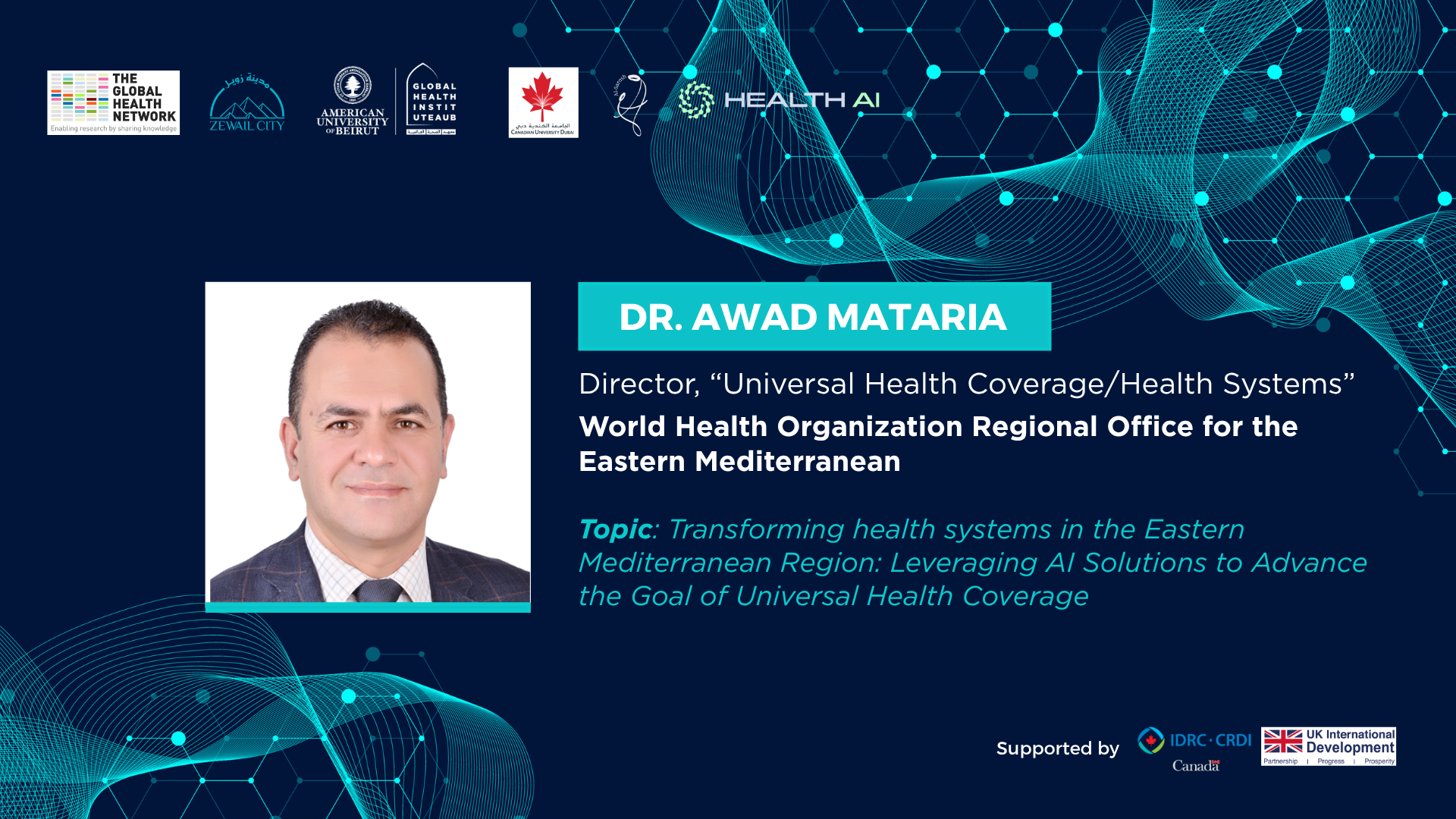 Dr Awad Mataria
