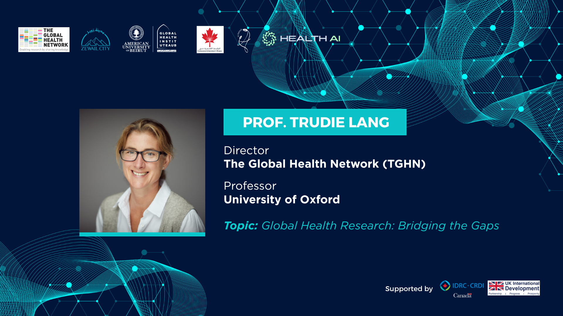 Prof Trudie Lang