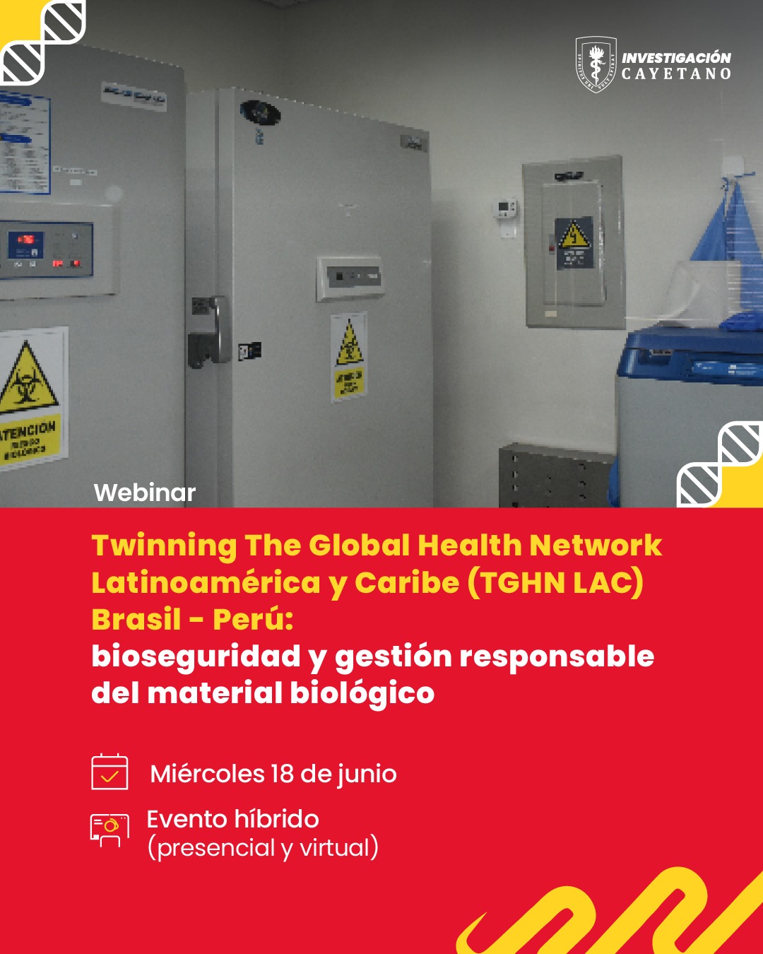 Card de webinario