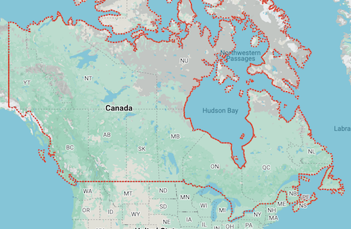 Canada Map