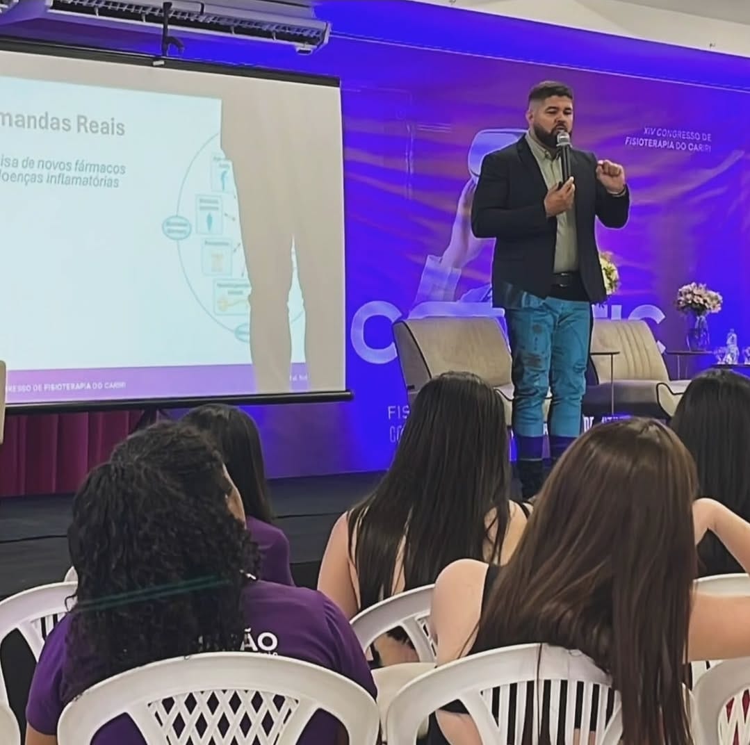 Foto de Jaime Ribeiro en ponencia.