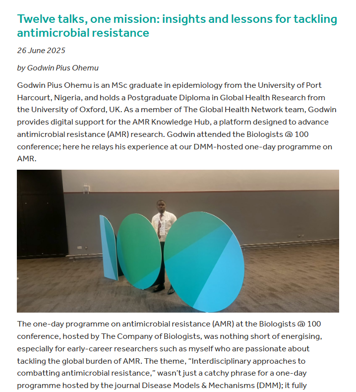 Educate, Advocate, Act Now: a sustainable approach to combating antimicrobial resistance TODAY