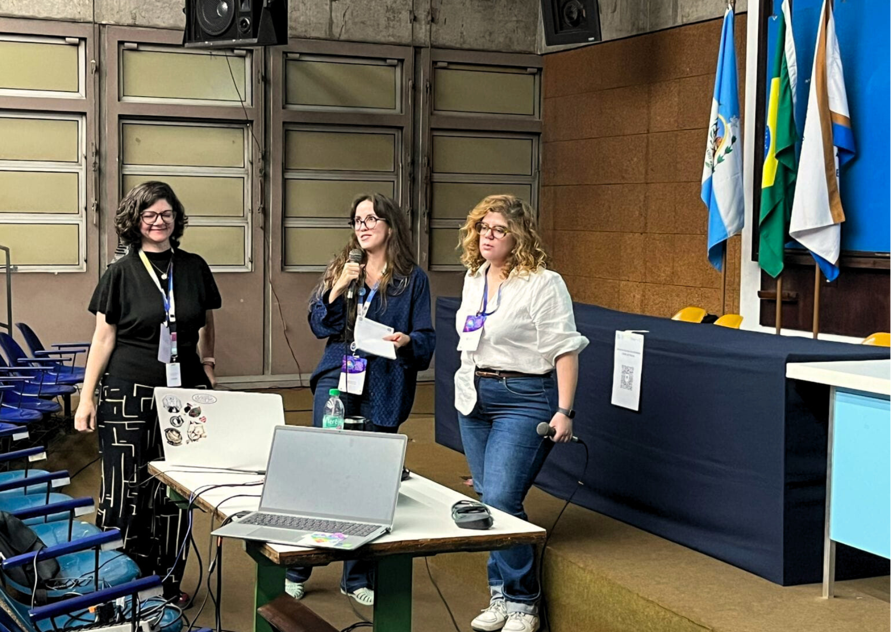 Representantes da TGHN LAC organizam roda de conversa durante congresso da Alames 2025