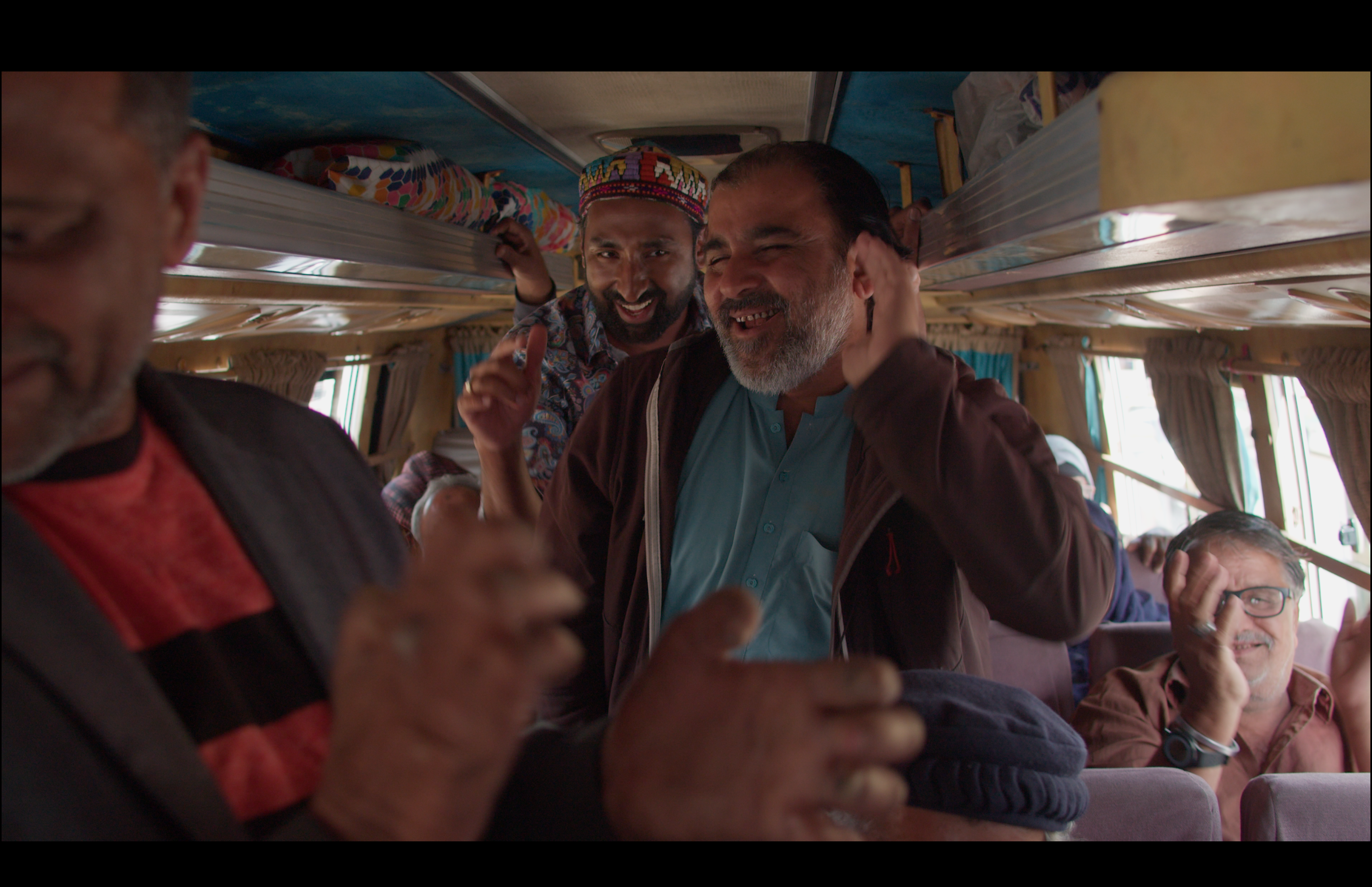 Dance Workshop on Public Bus