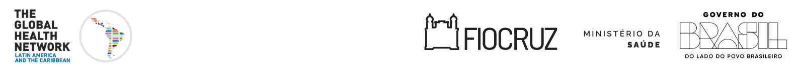 Logos TGHN LAC, Fiocruz, Minist&eacute;rio da Sa&uacute;de e Governo Federal do Brasil 