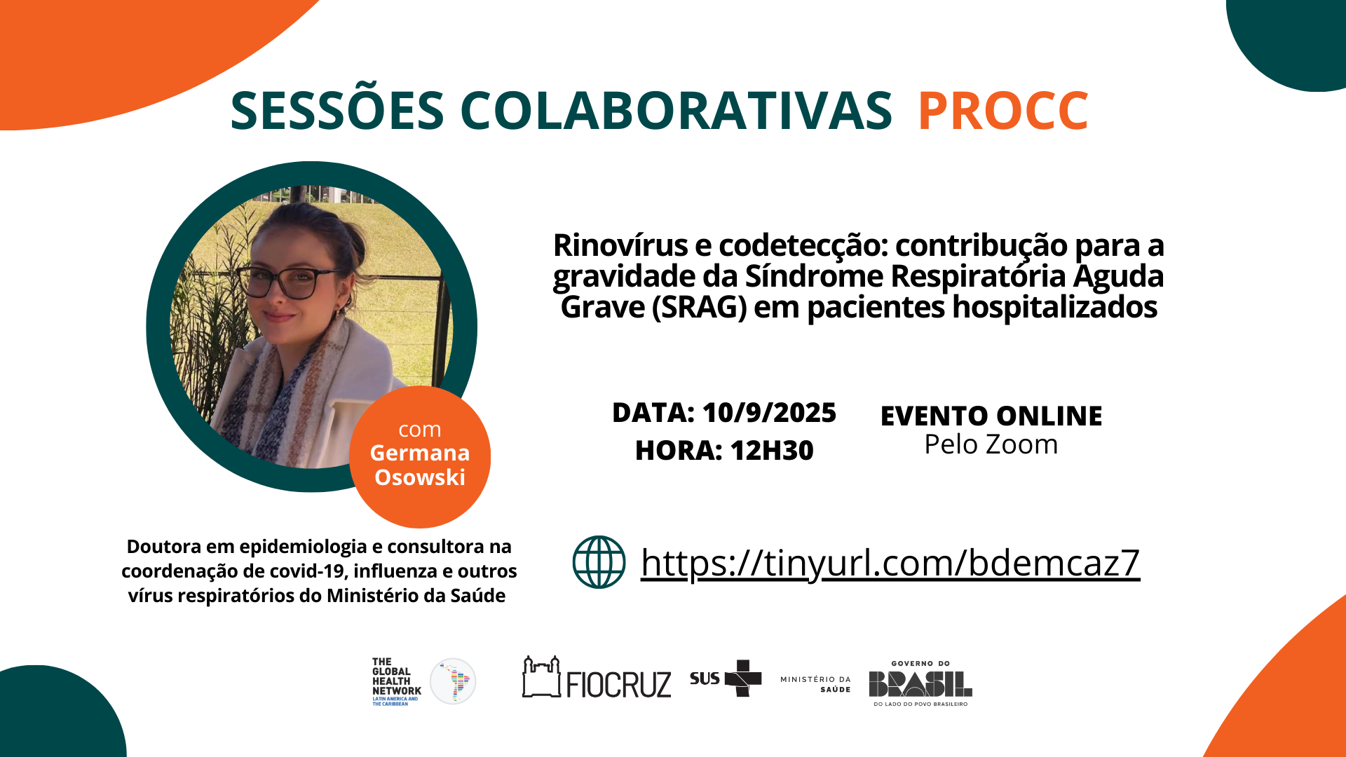 Clinica de datos PROCC, el 10 de septiembre