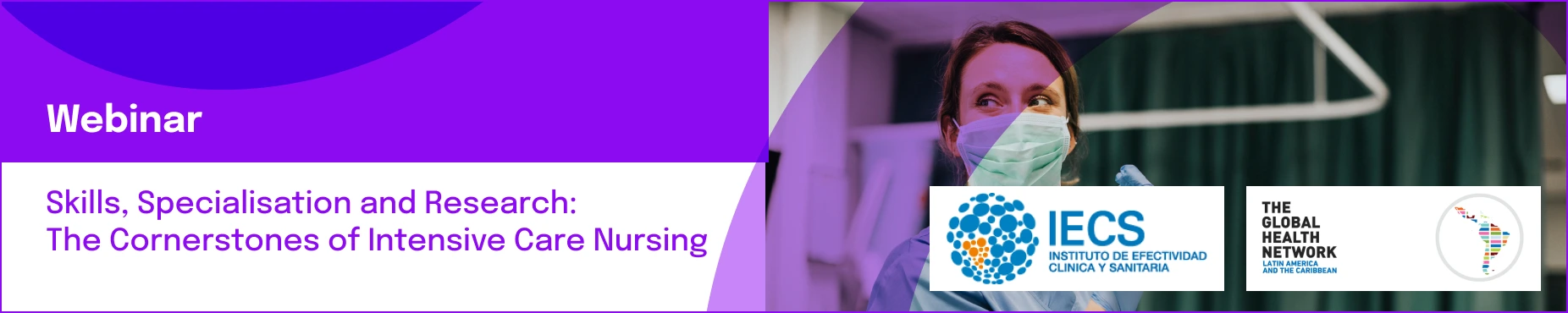 Intensive Care Nursing Webinar Banner