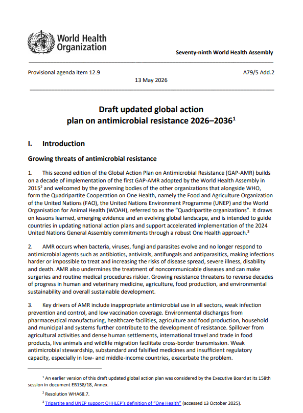 Educate, Advocate, Act Now: a sustainable approach to combating antimicrobial resistance TODAY