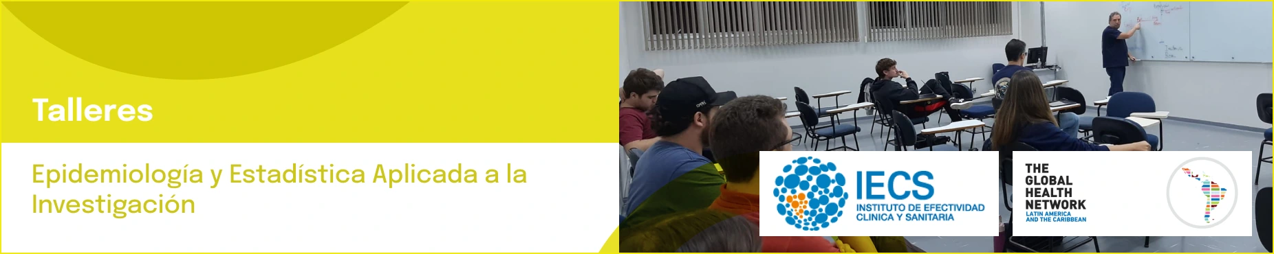 Banner Talleres Epidemiolog&iacute;a Brasil