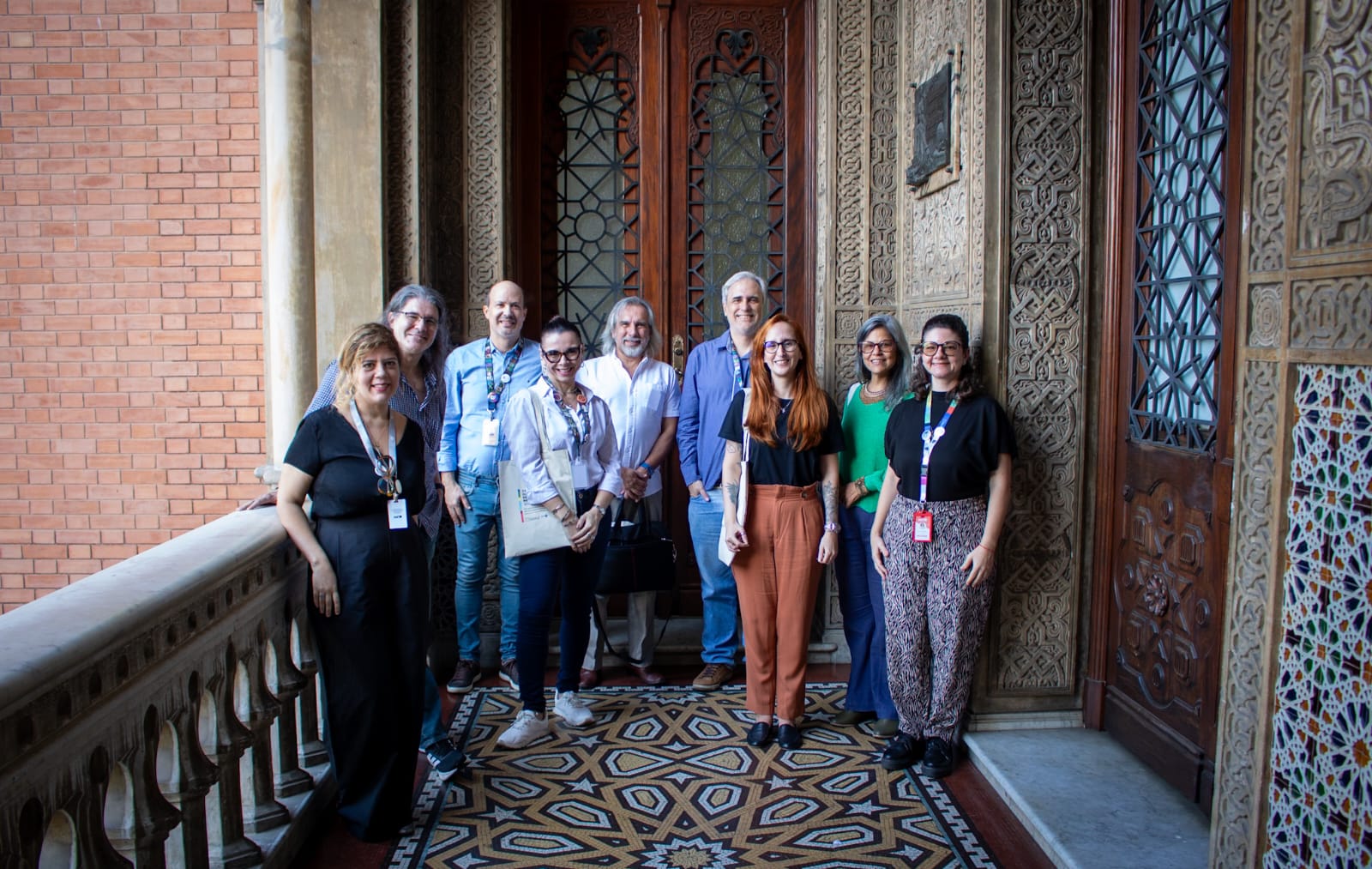 Visita de Hugo García à Fiocruz
