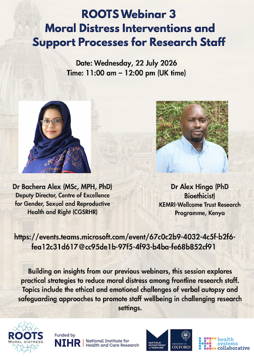 ROOTS webinar 3