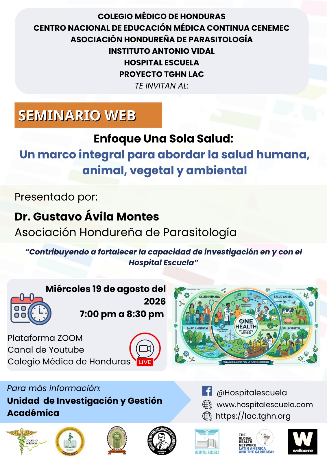 Afiche del seminario web