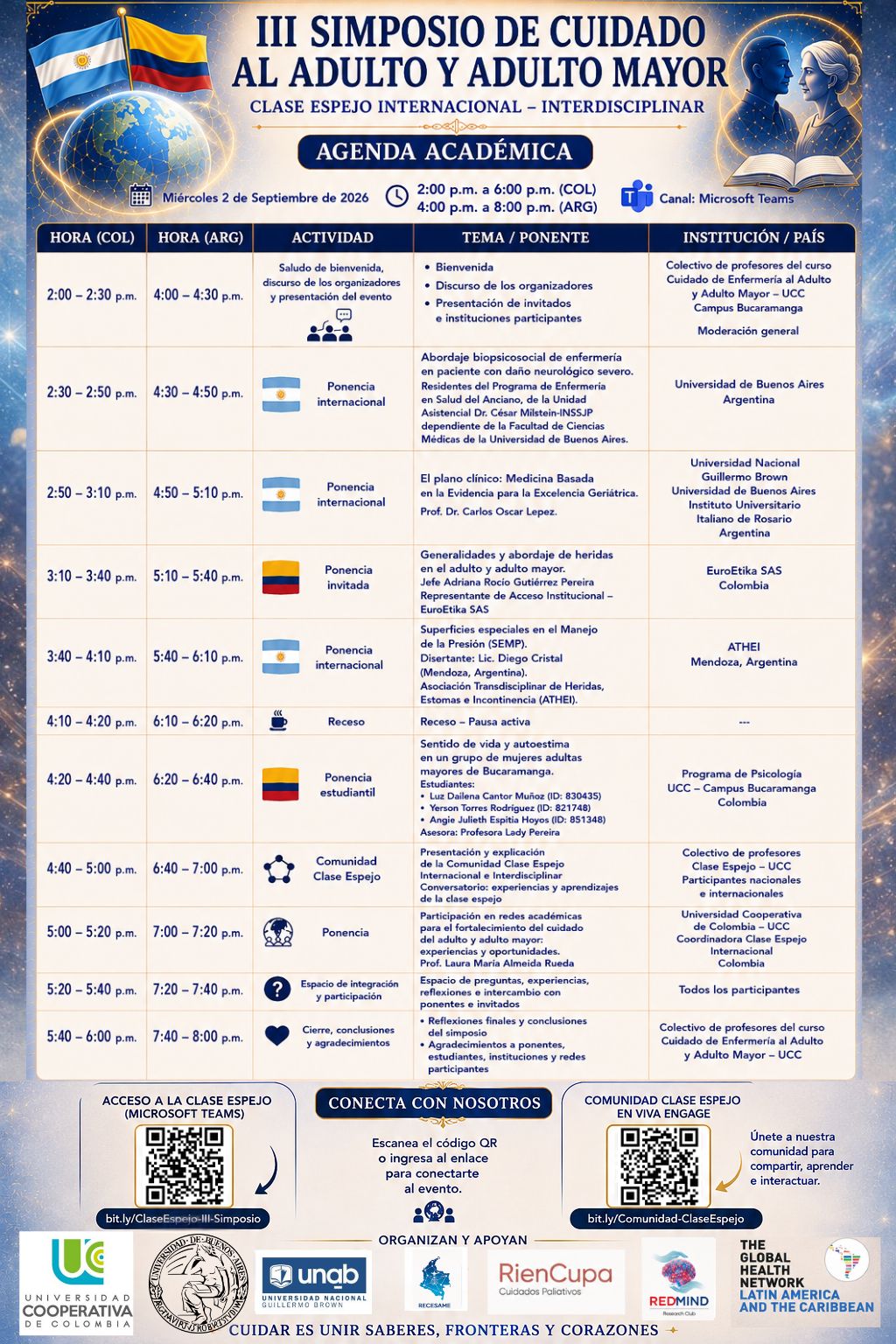 Agenda Detallada