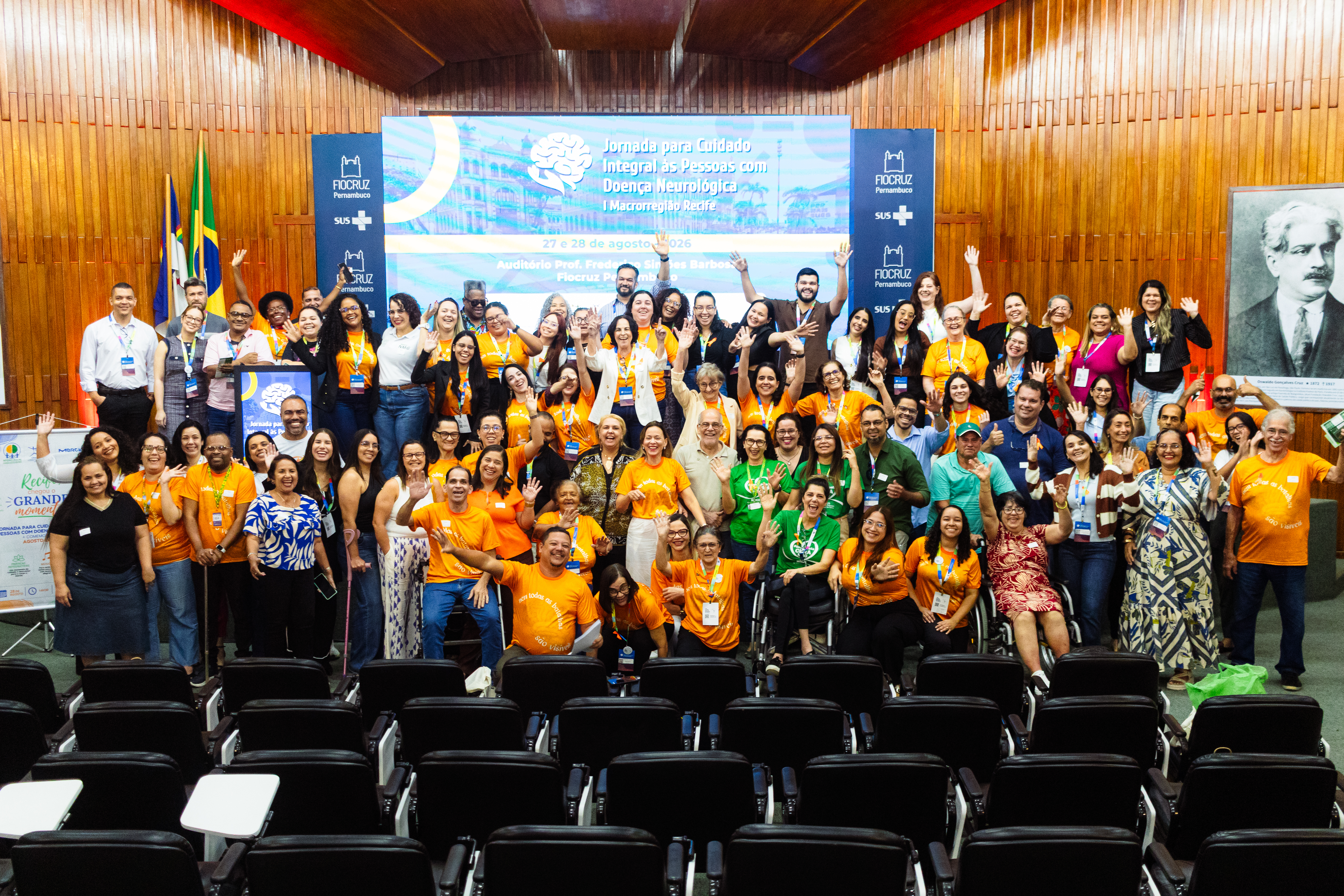 Foto de encerramento da jornada 2026 do Recife