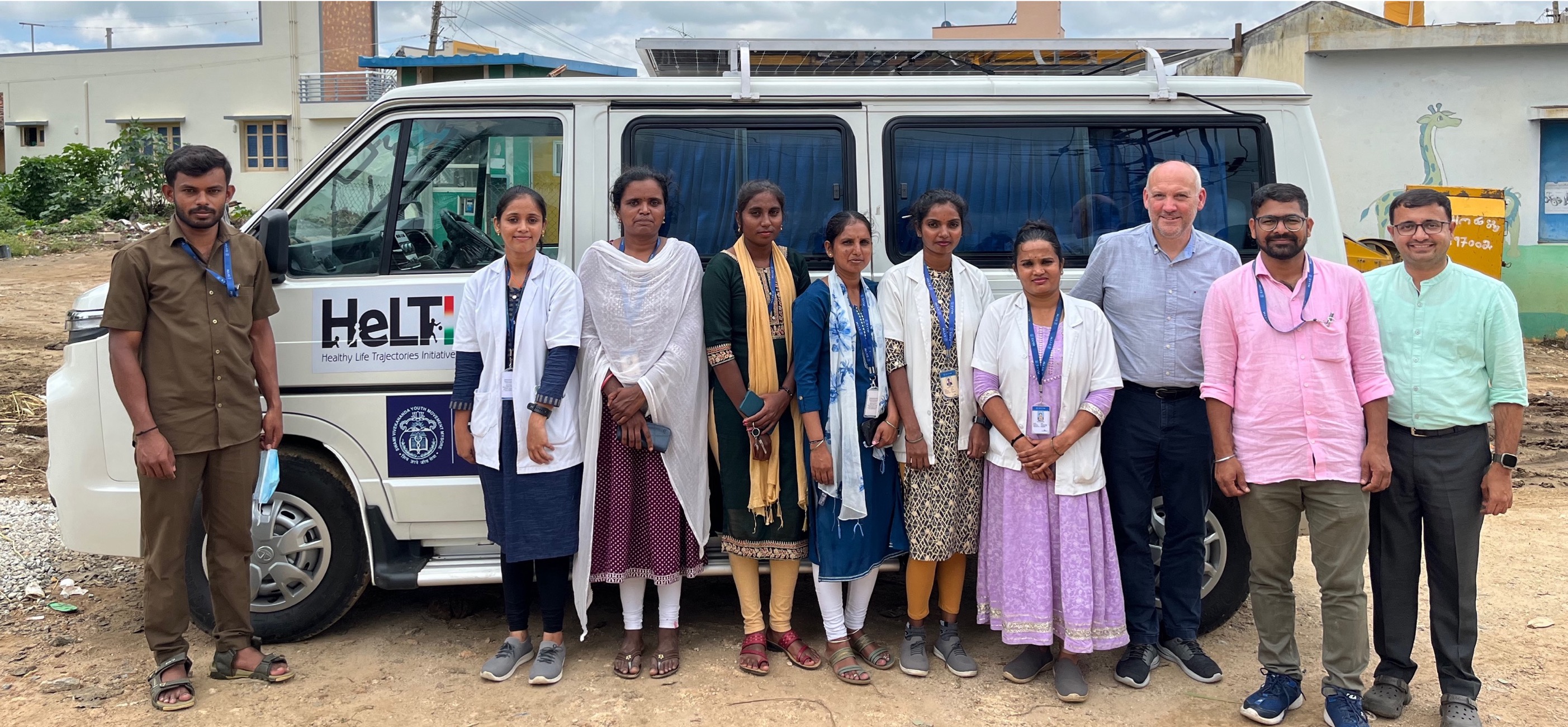 HeLTI India EINSTEIN Project van