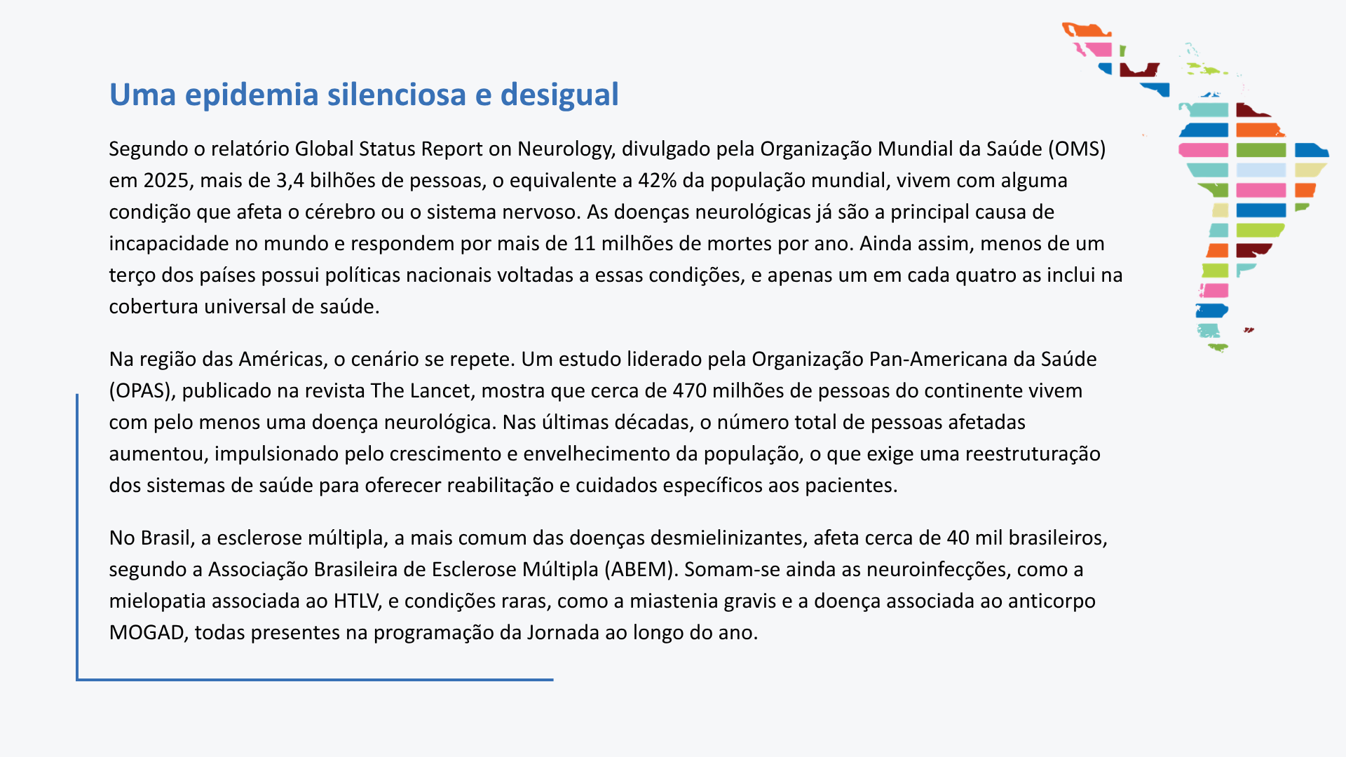 Information about neurological diseases box