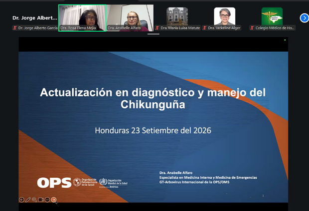 Conferencia sobre actualizaci&oacute;n en diagn&oacute;stico y manejo de Chikungunya
